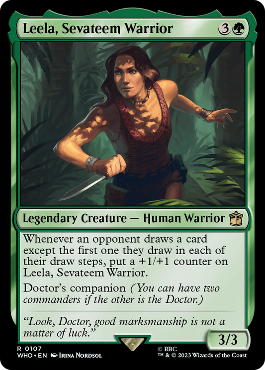 Leela, Sevateem Warrior (WHO-107)