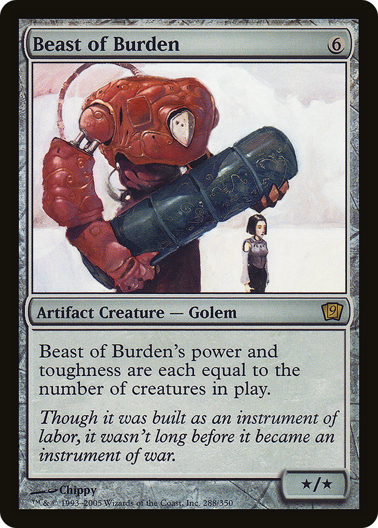 Beast of Burden (9ED-288★) (Foil)