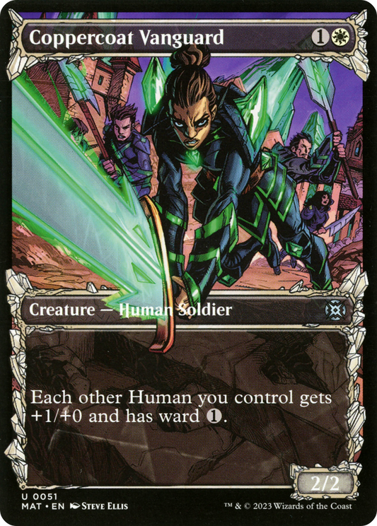 Coppercoat Vanguard (MAT-051) (Showcase) (Foil)