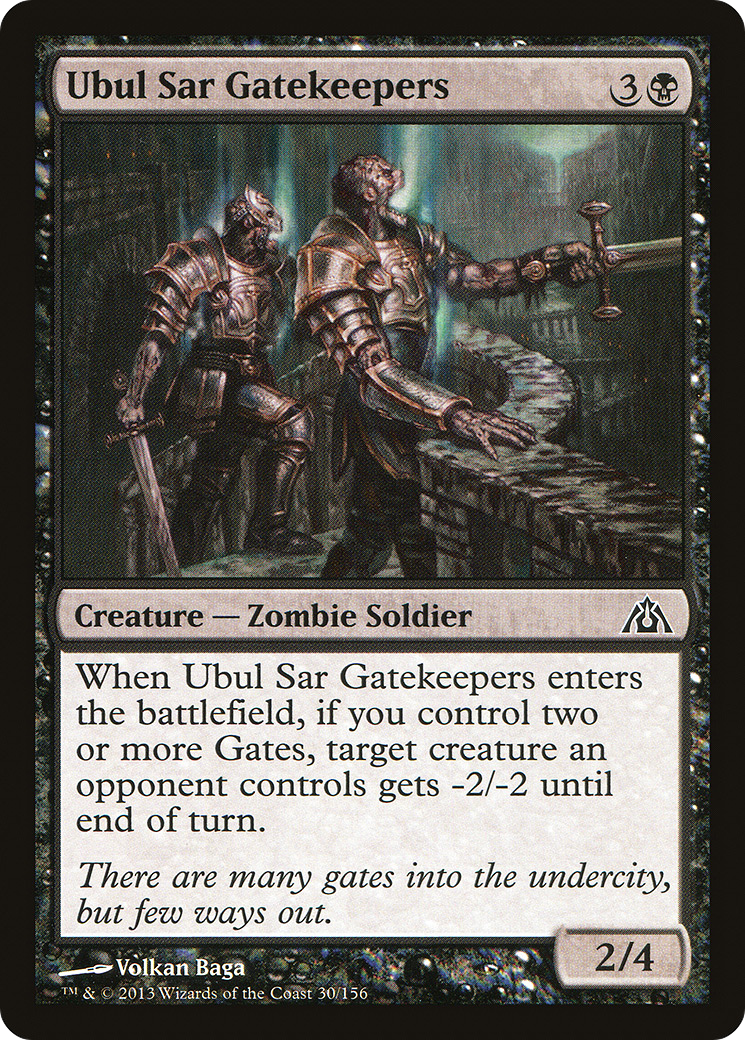Ubul Sar Gatekeepers (DGM-030) (Foil)