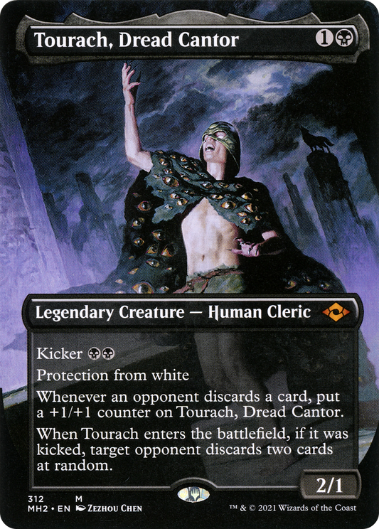 Tourach, Dread Cantor (MH2-312) (Borderless) (Foil)
