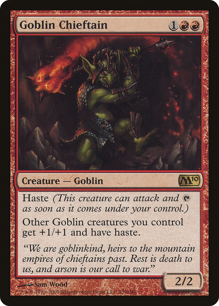 Goblin Chieftain (M10-139)
