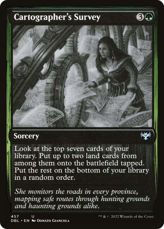 Cartographer's Survey (DBL-457) (Foil)