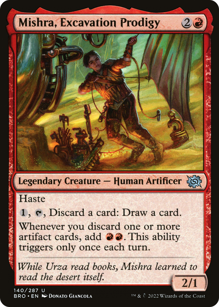 Mishra, Excavation Prodigy (BRO-140)