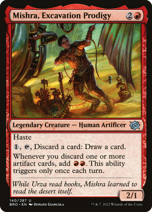 Mishra, Excavation Prodigy (BRO-140)