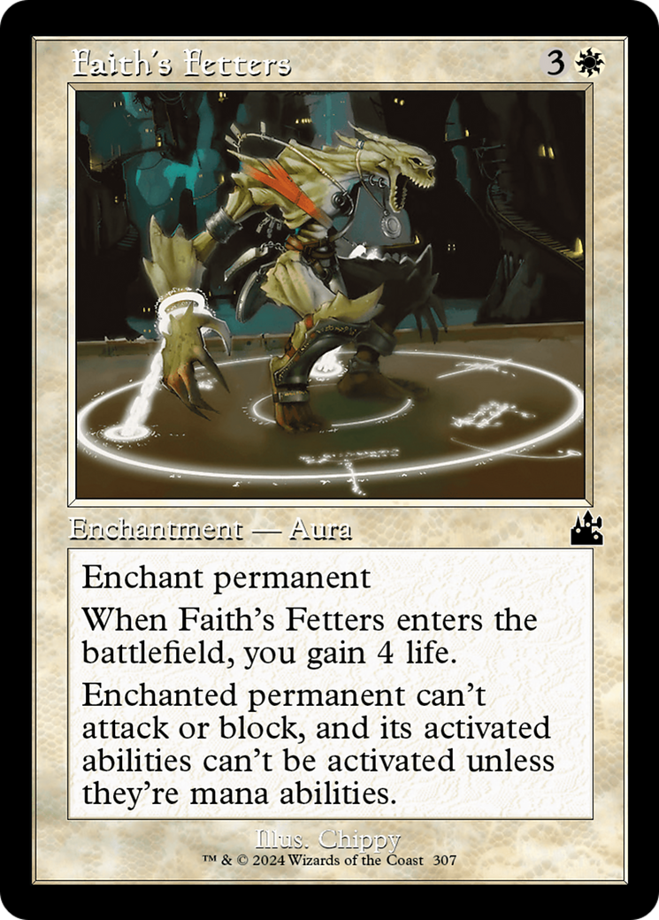 Faith's Fetters (RVR-307) (Foil)