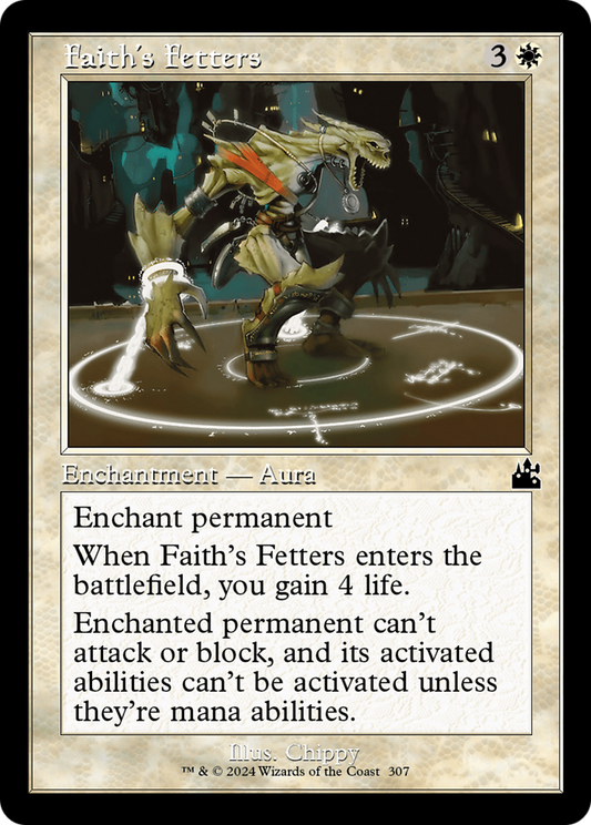Faith's Fetters (RVR-307) (Foil)