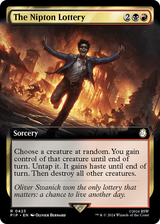 The Nipton Lottery (PIP-423) (Extended Art) (Foil)