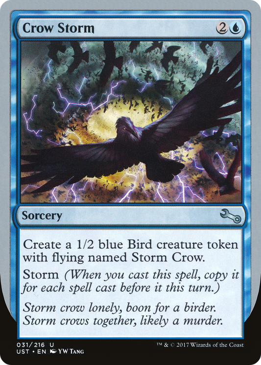 Crow Storm (UST-031) (Foil)