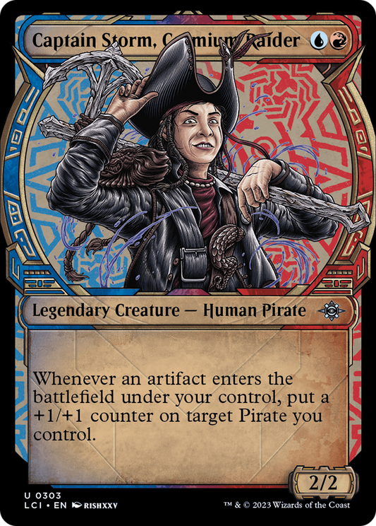 Captain Storm, Cosmium Raider (LCI-303) (Showcase) (Foil)