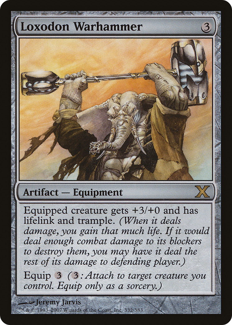Loxodon Warhammer (10E-332)