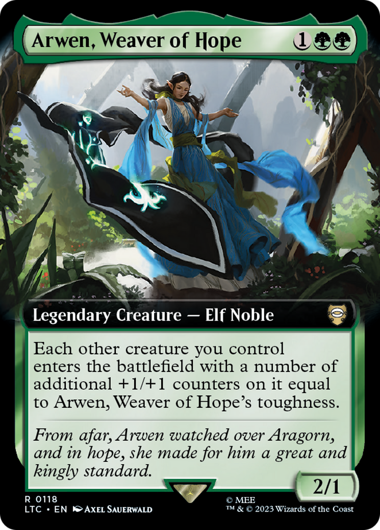 Arwen, Weaver of Hope (LTC-118) (Extended Art)
