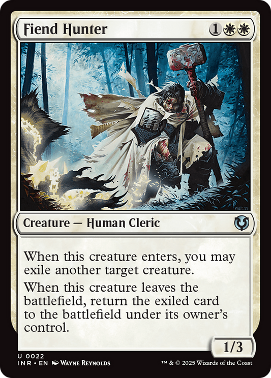 Fiend Hunter (INR-022) (Foil)