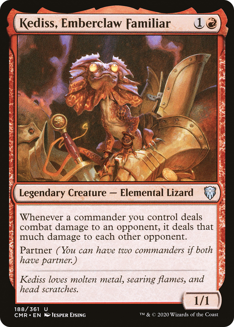 Kediss, Emberclaw Familiar (CMR-188) (Foil)