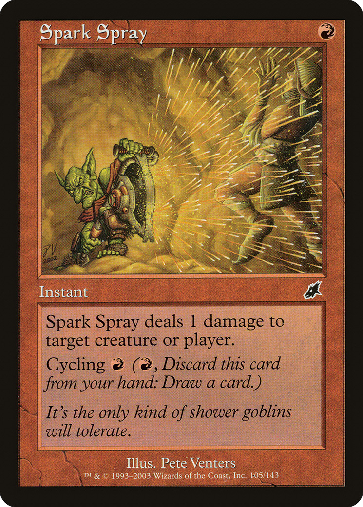 Spark Spray (SCG-105) (Foil)