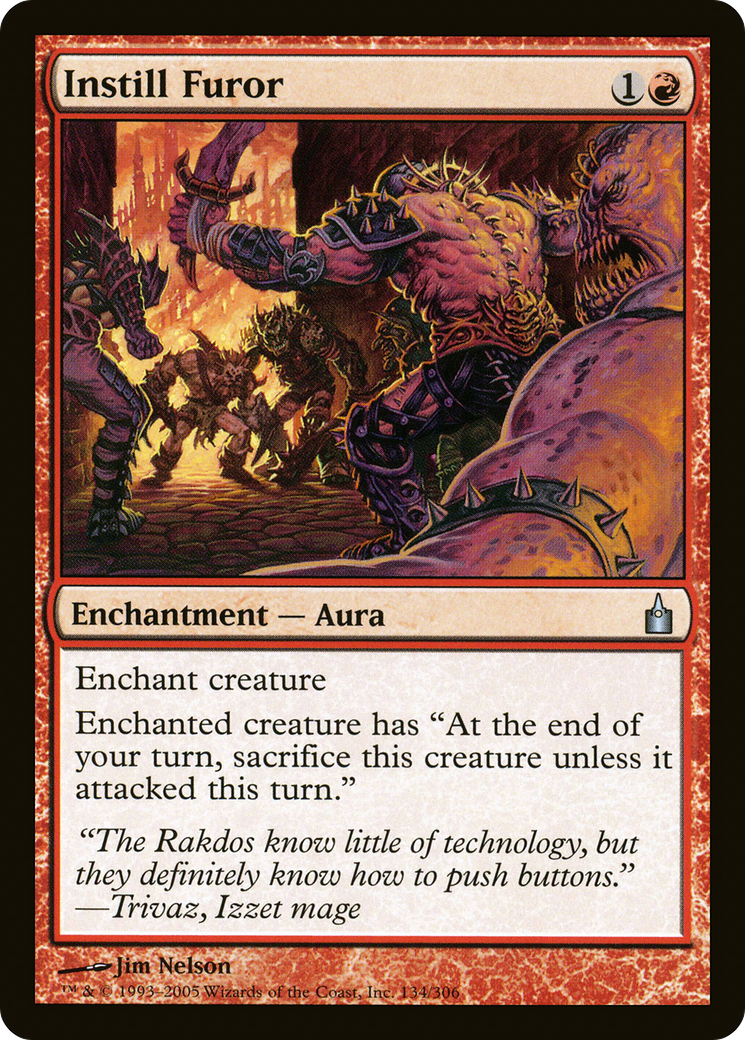 Instill Furor (RAV-134) (Foil)