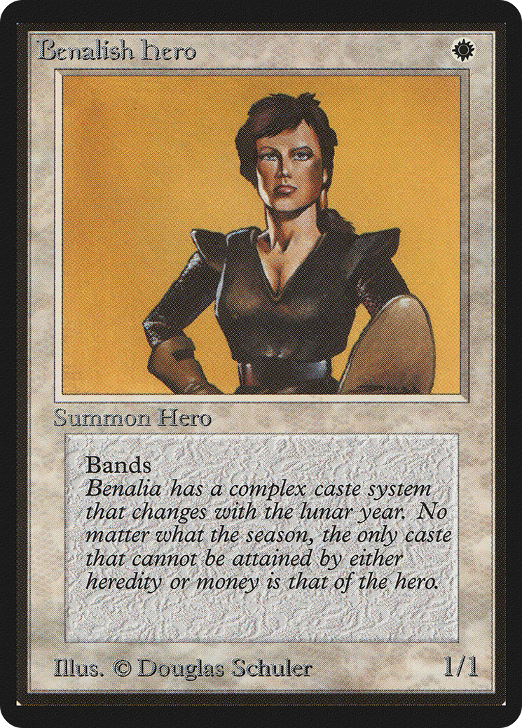Benalish Hero (LEB-004)