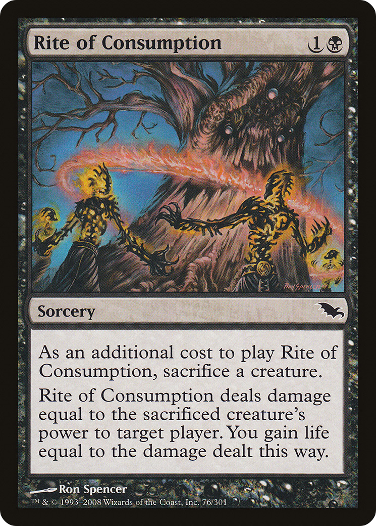 Rite of Consumption (SHM-076) (Foil)
