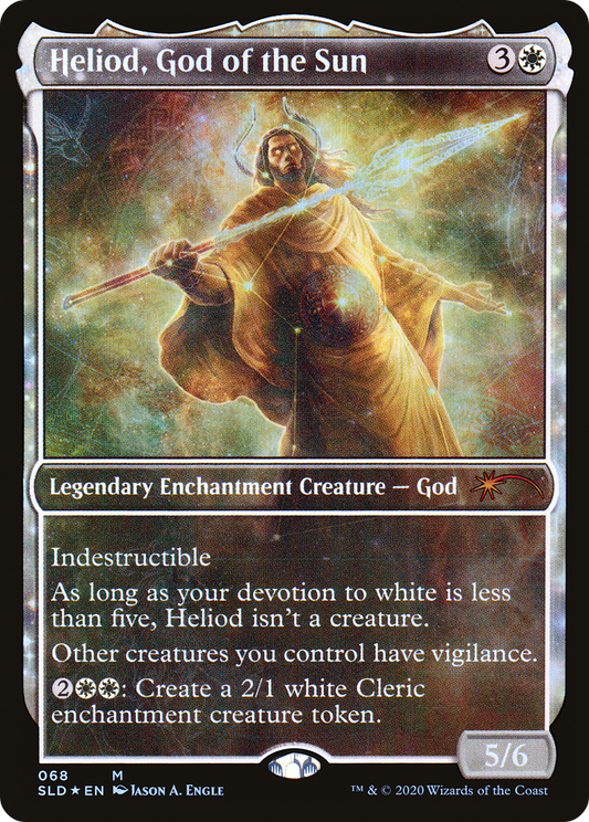Heliod, God of the Sun (SLD-068) (Showcase) (Foil)