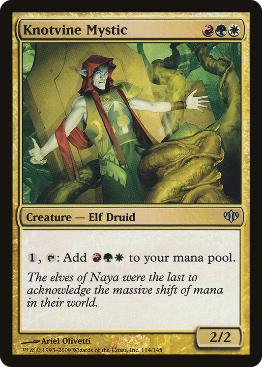 Knotvine Mystic (CON-114) (Foil)