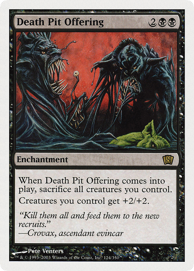 Death Pit Offering (8ED-124)