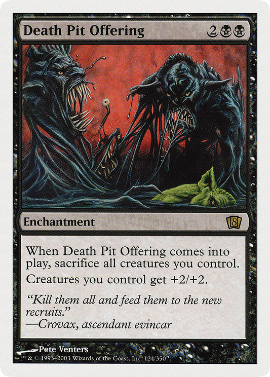 Death Pit Offering (8ED-124)
