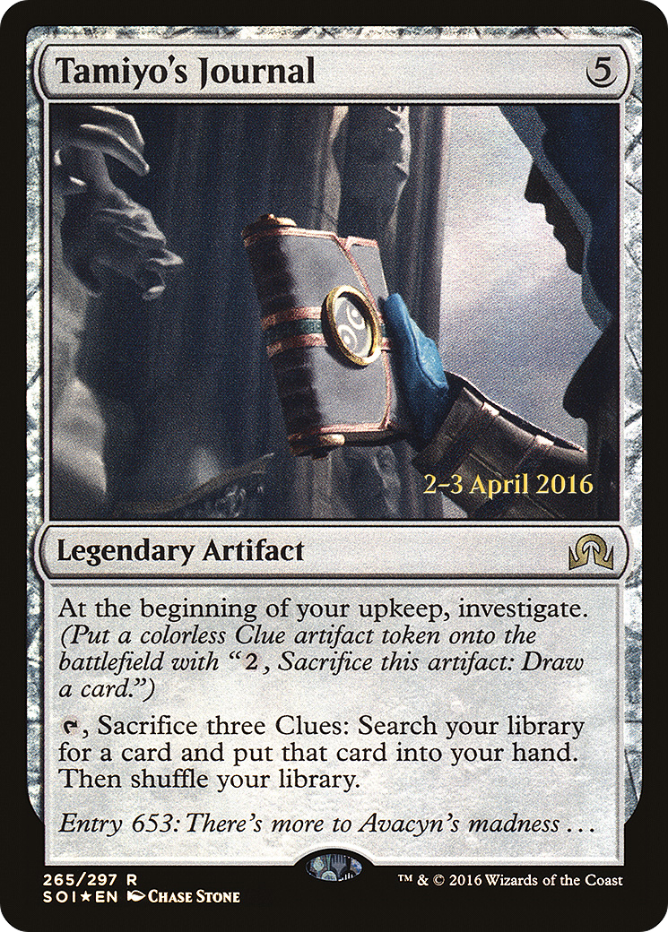 Tamiyo's Journal (PRE-265S†) (Foil)