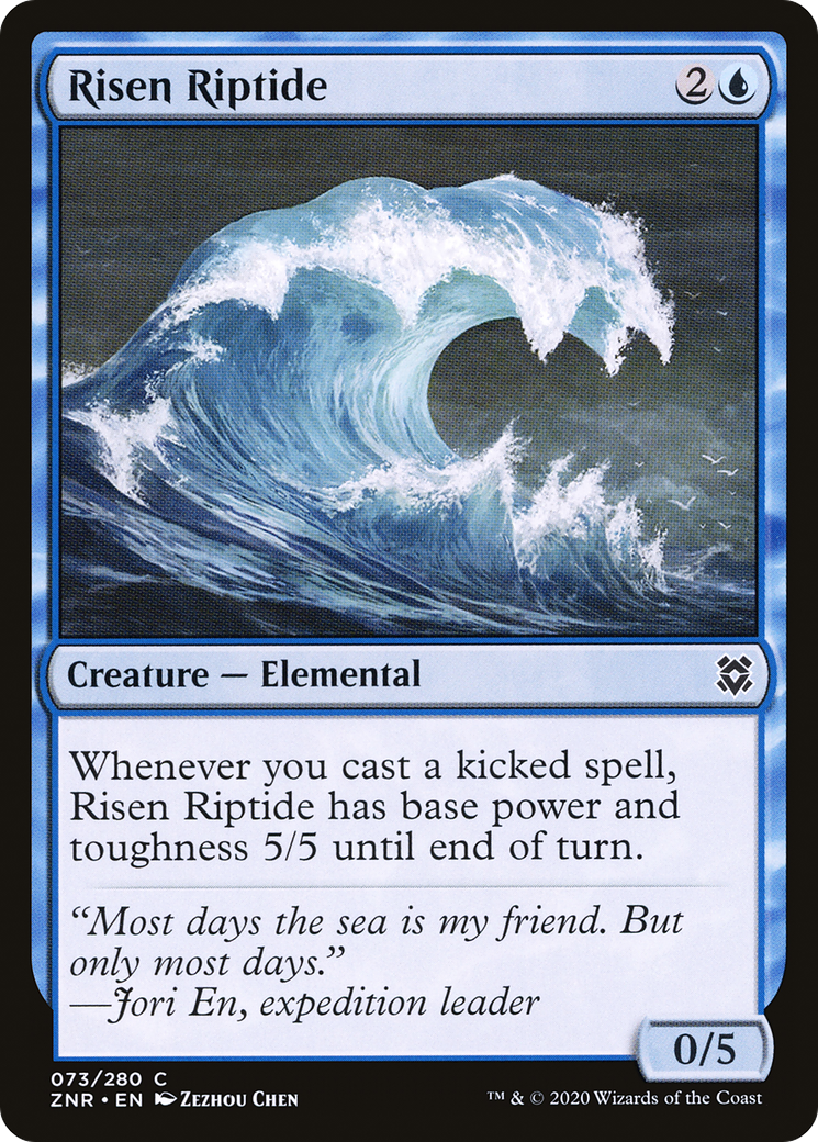 Risen Riptide (ZNR-073) (Foil)