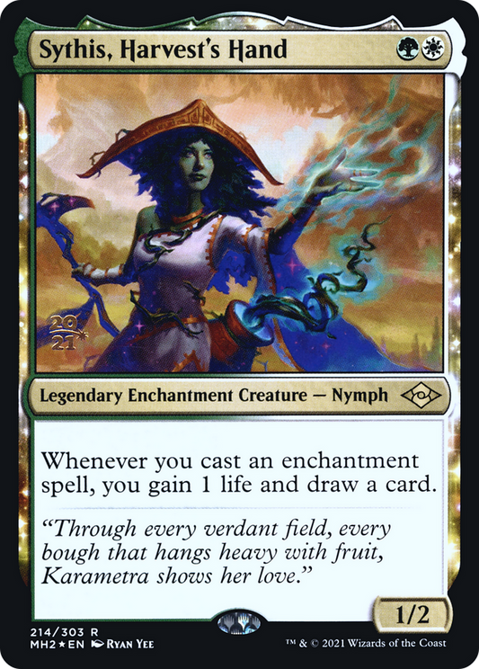 Sythis, Harvest's Hand (PRE-214S) (Foil)