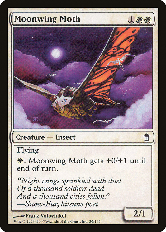 Moonwing Moth (SOK-020) (Foil)