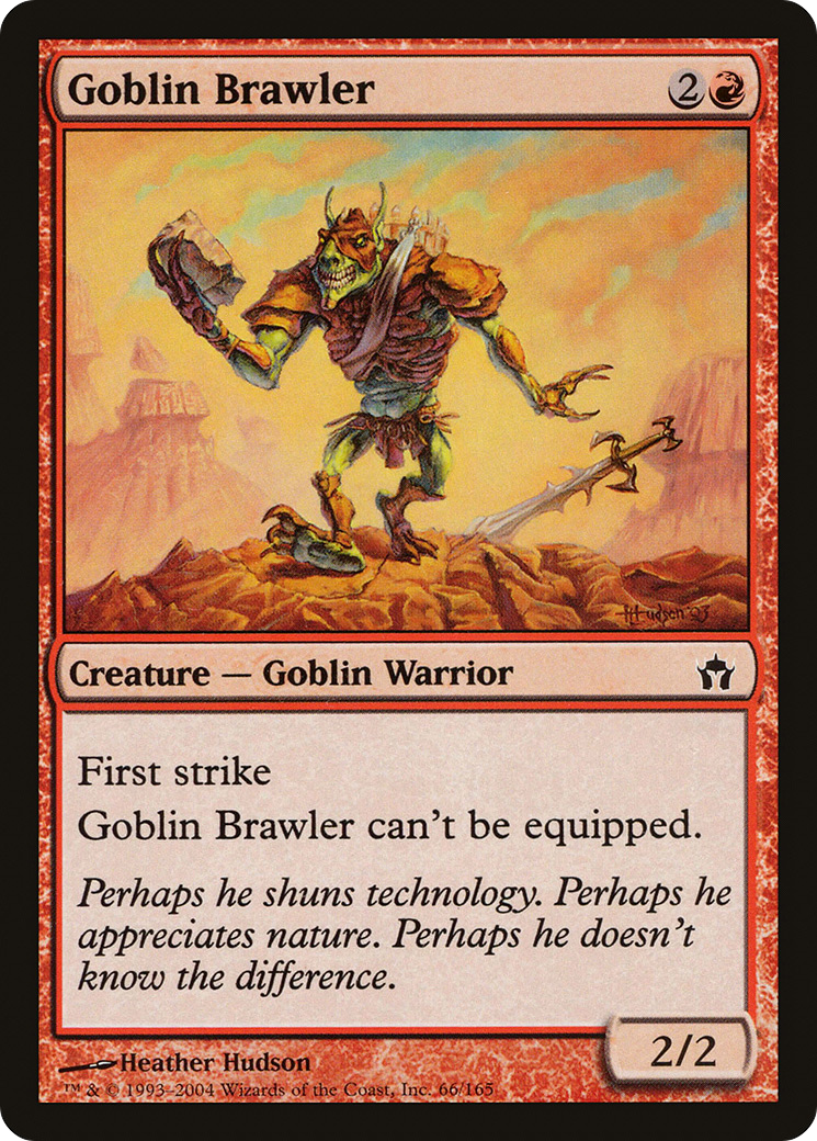 Goblin Brawler (5DN-066) (Foil)