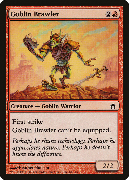 Goblin Brawler (5DN-066) (Foil)