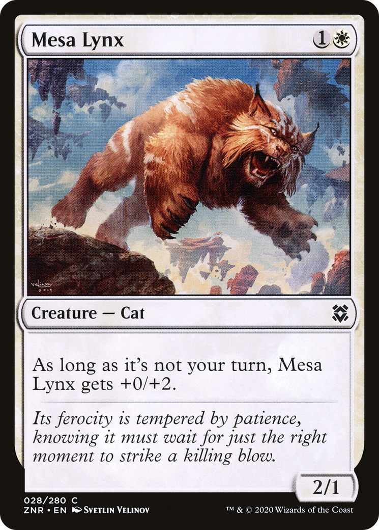 Mesa Lynx (ZNR-028) (Foil)