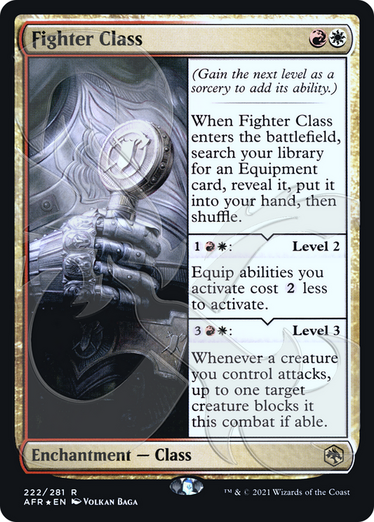 Fighter Class (AFR&-222A) (Foil)