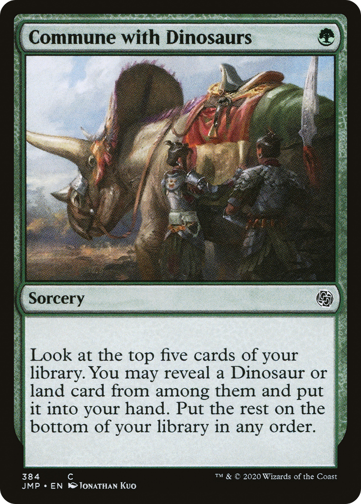 Commune with Dinosaurs (JMP-384)