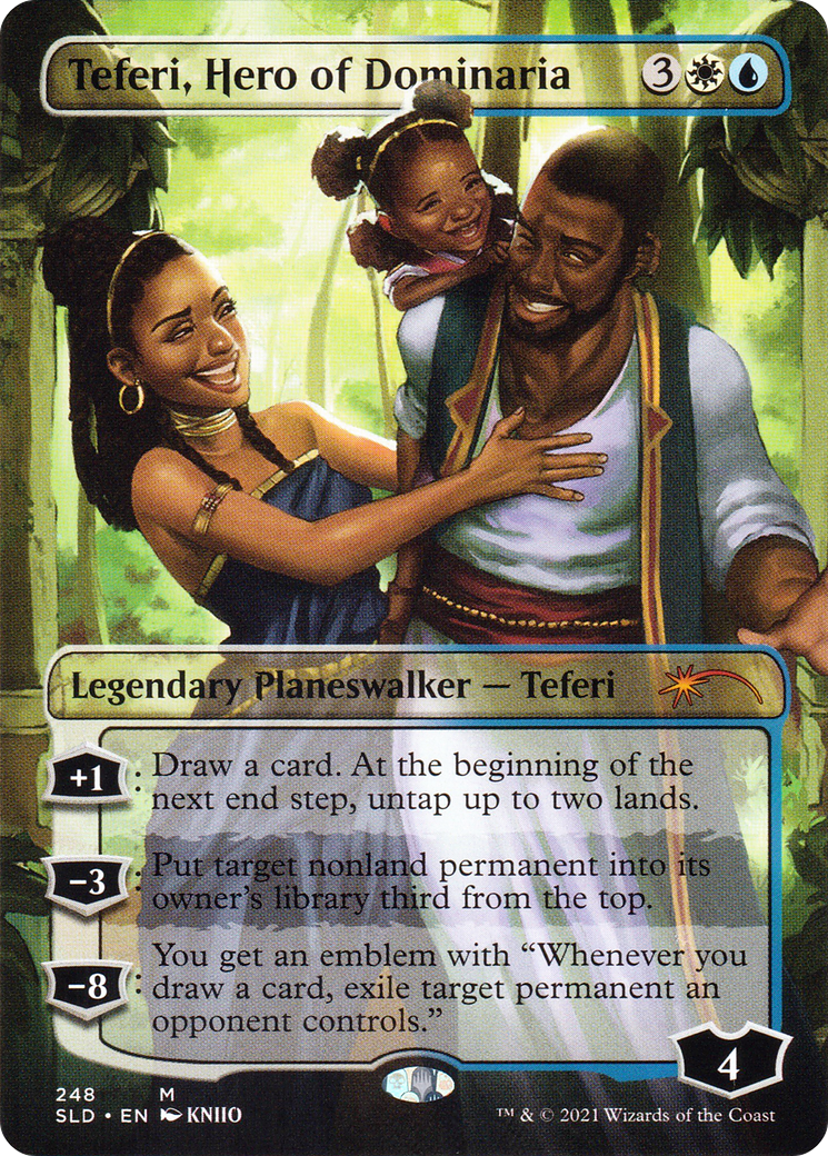 Teferi, Hero of Dominaria (SLD-248) (Borderless)