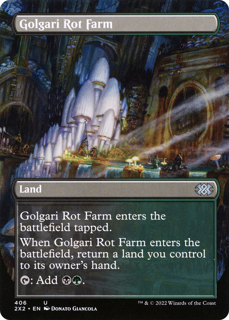 Golgari Rot Farm (2X2-406) (Borderless)