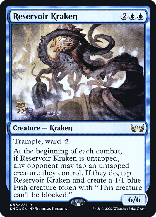 Reservoir Kraken (PRE-56S) (Foil)