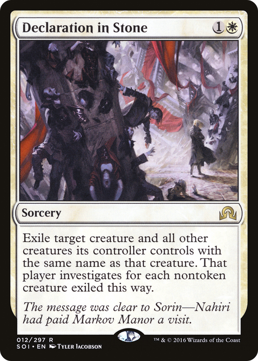 Declaration in Stone (SOI-012) (Foil)
