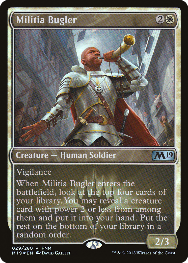 Militia Bugler (FNM-029) (Foil)