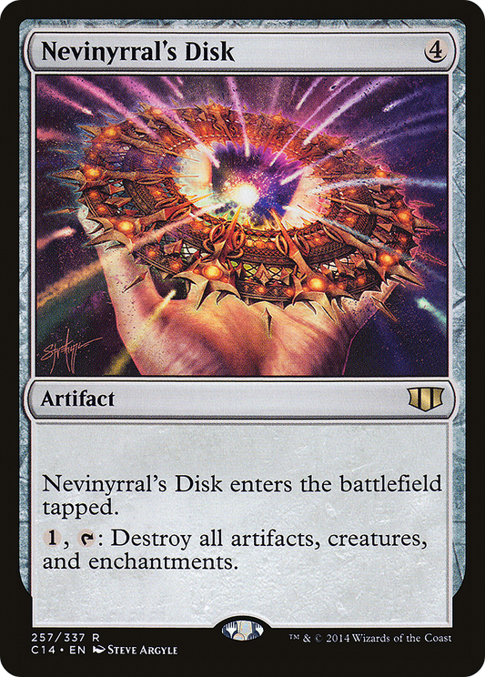 Nevinyrral's Disk (C14-257)