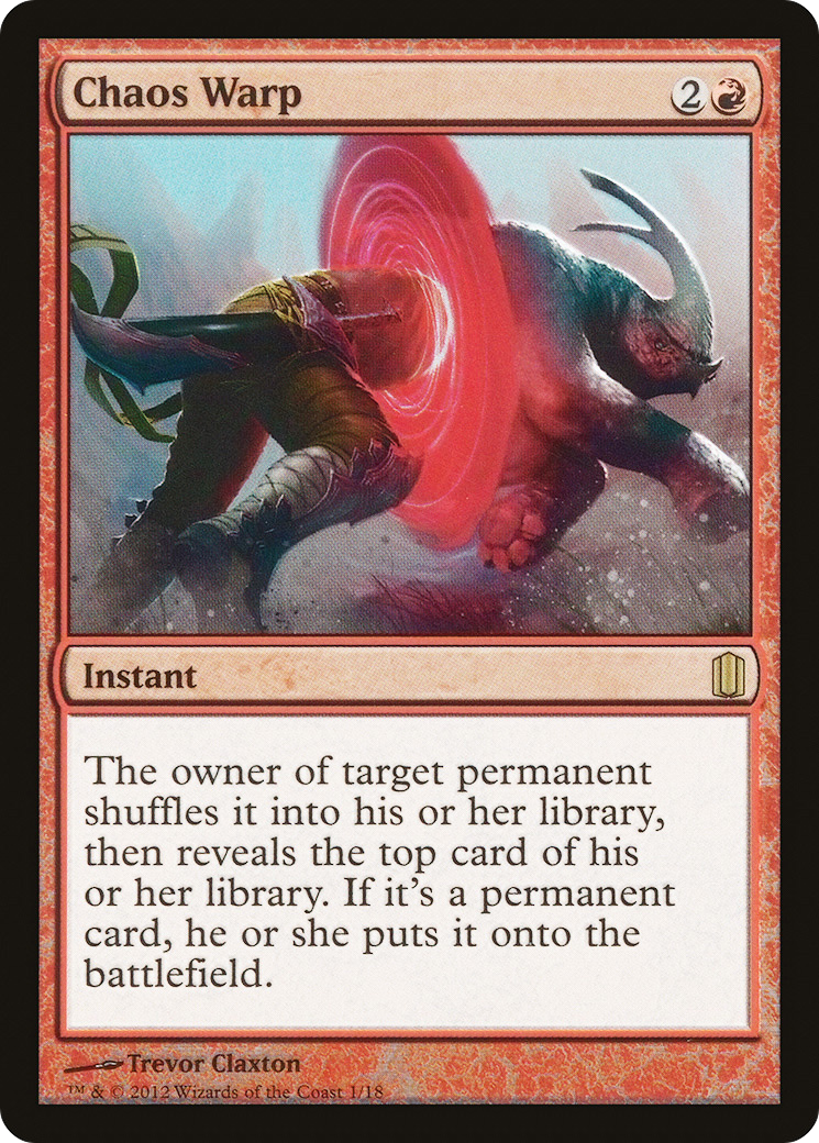 Chaos Warp (CM1-001) (Foil)
