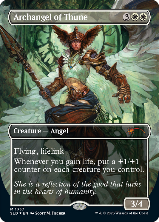 Archangel of Thune (SLD-1337) (Borderless) (Foil)