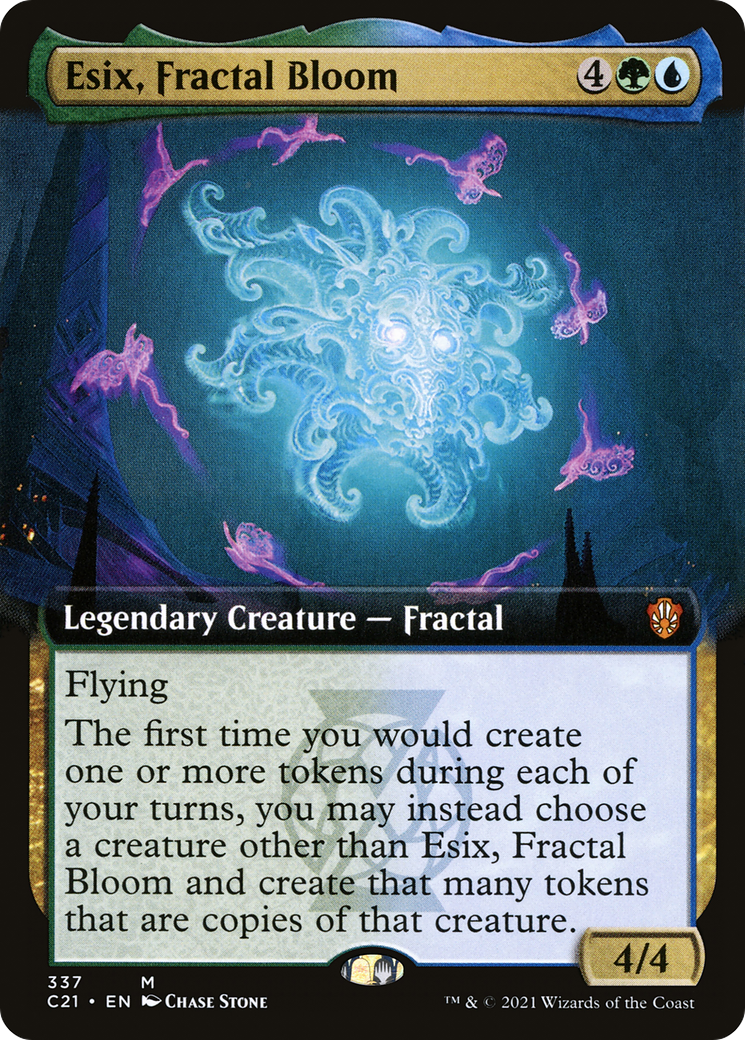 Esix, Fractal Bloom (C21-337) (Extended Art)