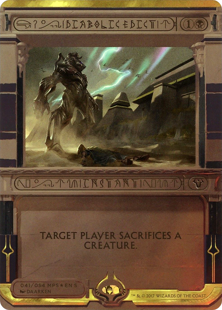 Diabolic Edict (MPS2-041) (Borderless) (Foil)