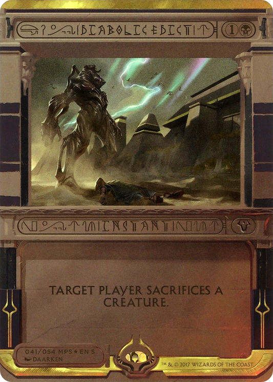 Diabolic Edict (MPS2-041) (Borderless) (Foil)