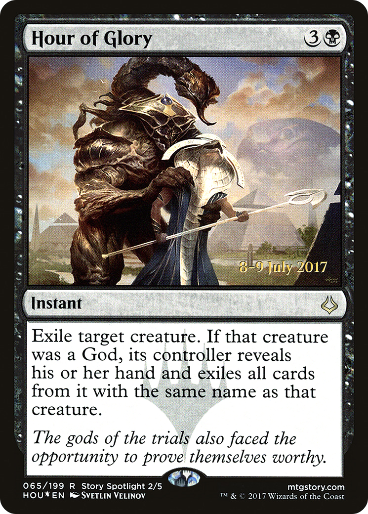 Hour of Glory (PRE-65S) (Foil)
