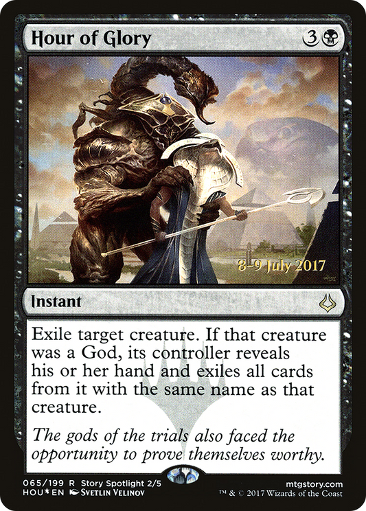 Hour of Glory (PRE-65S) (Foil)