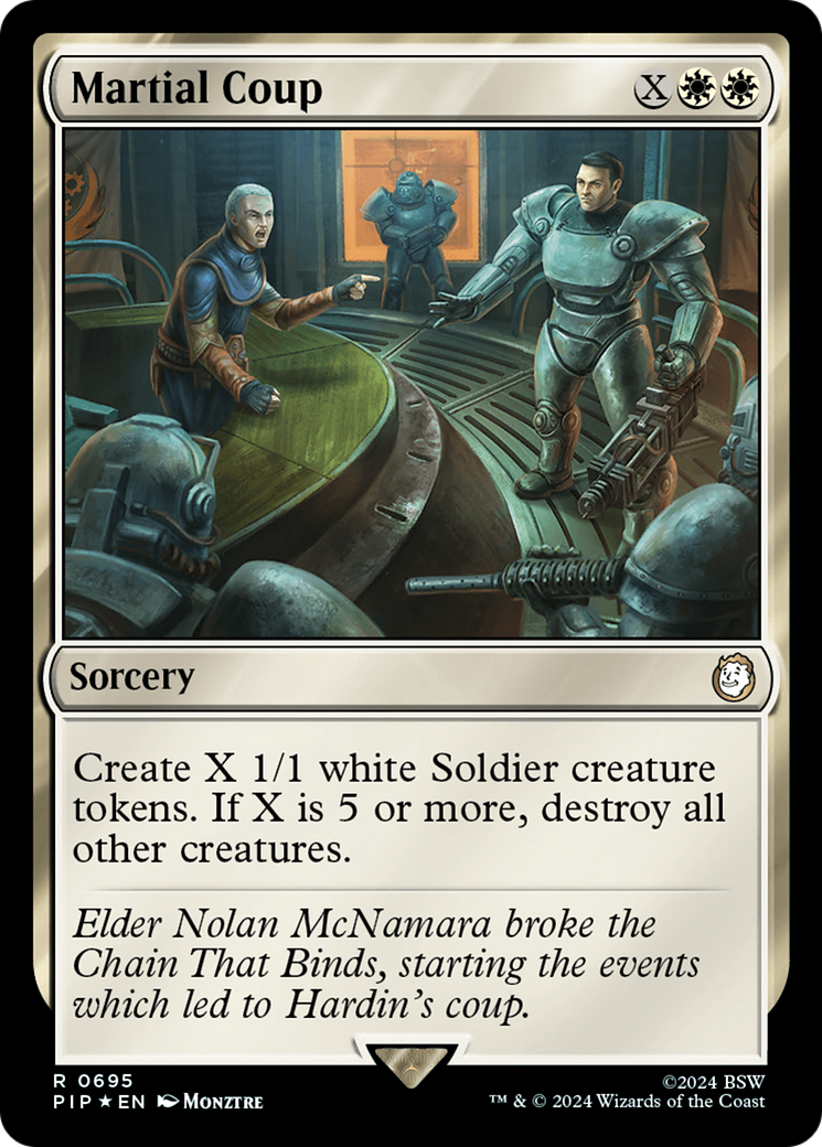 Martial Coup (PIP-695) (Surge Foil)