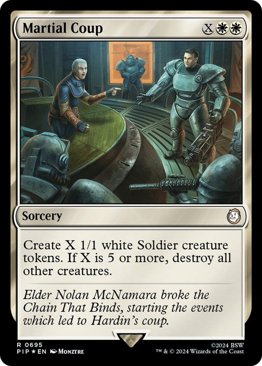 Martial Coup (PIP-695) (Surge Foil)